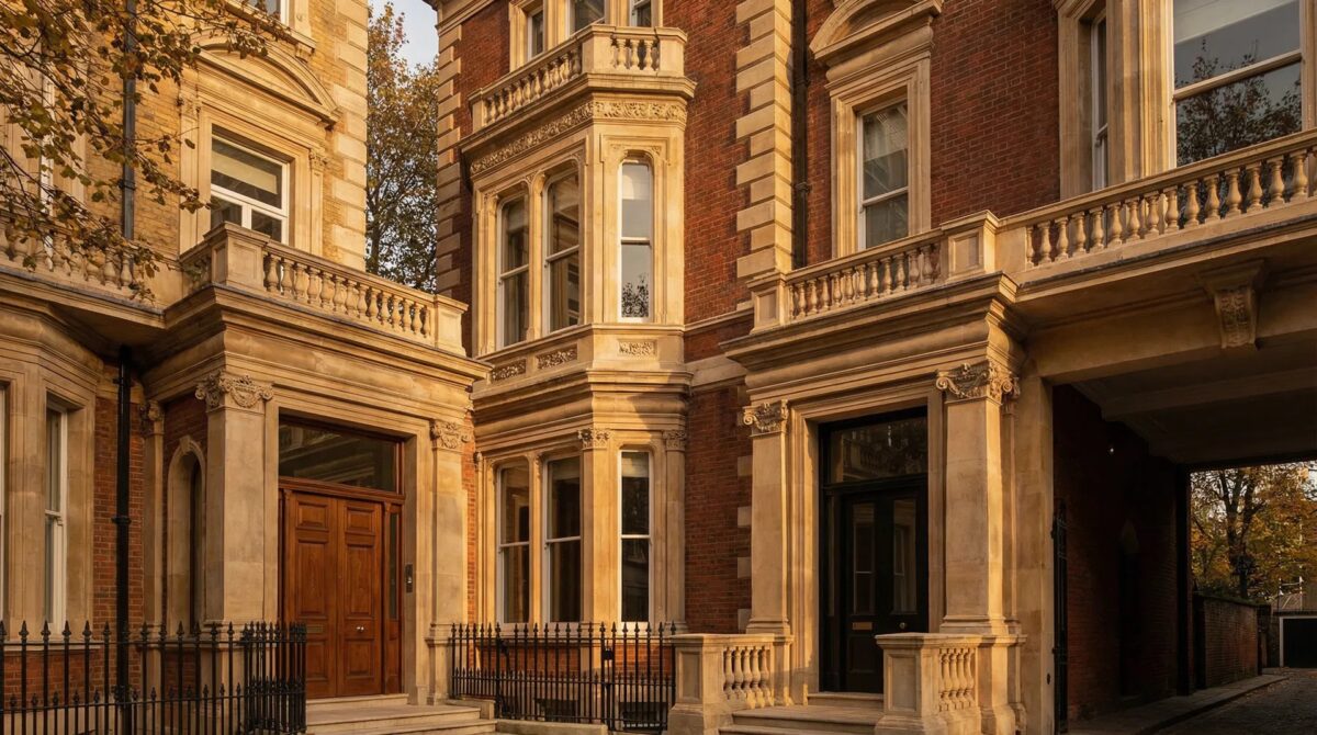 Stonework That Complements the Building